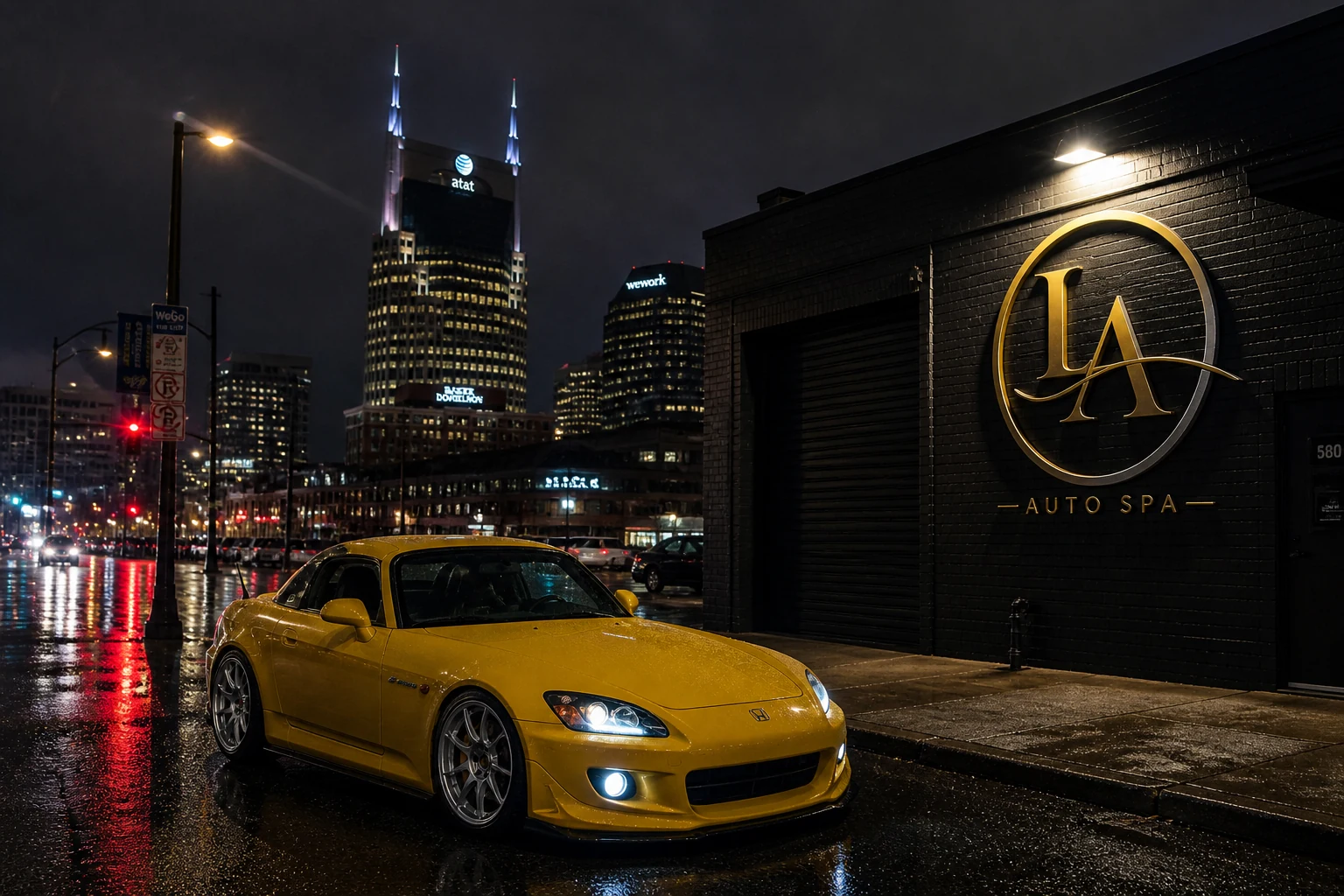 Premium luxury car detailing studio