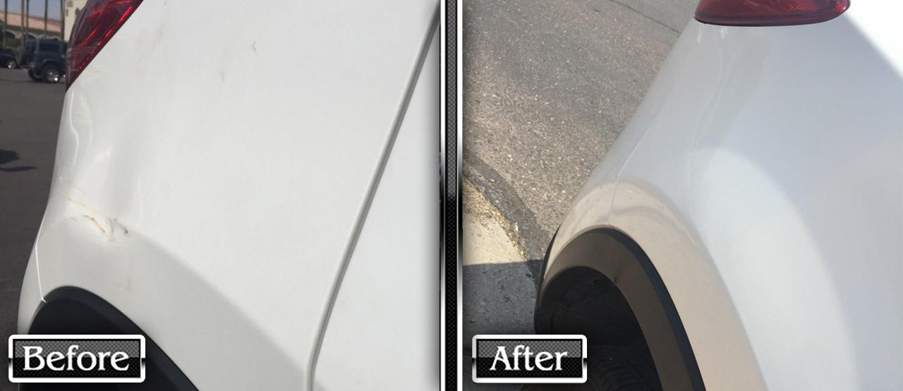 Dent Repair Before